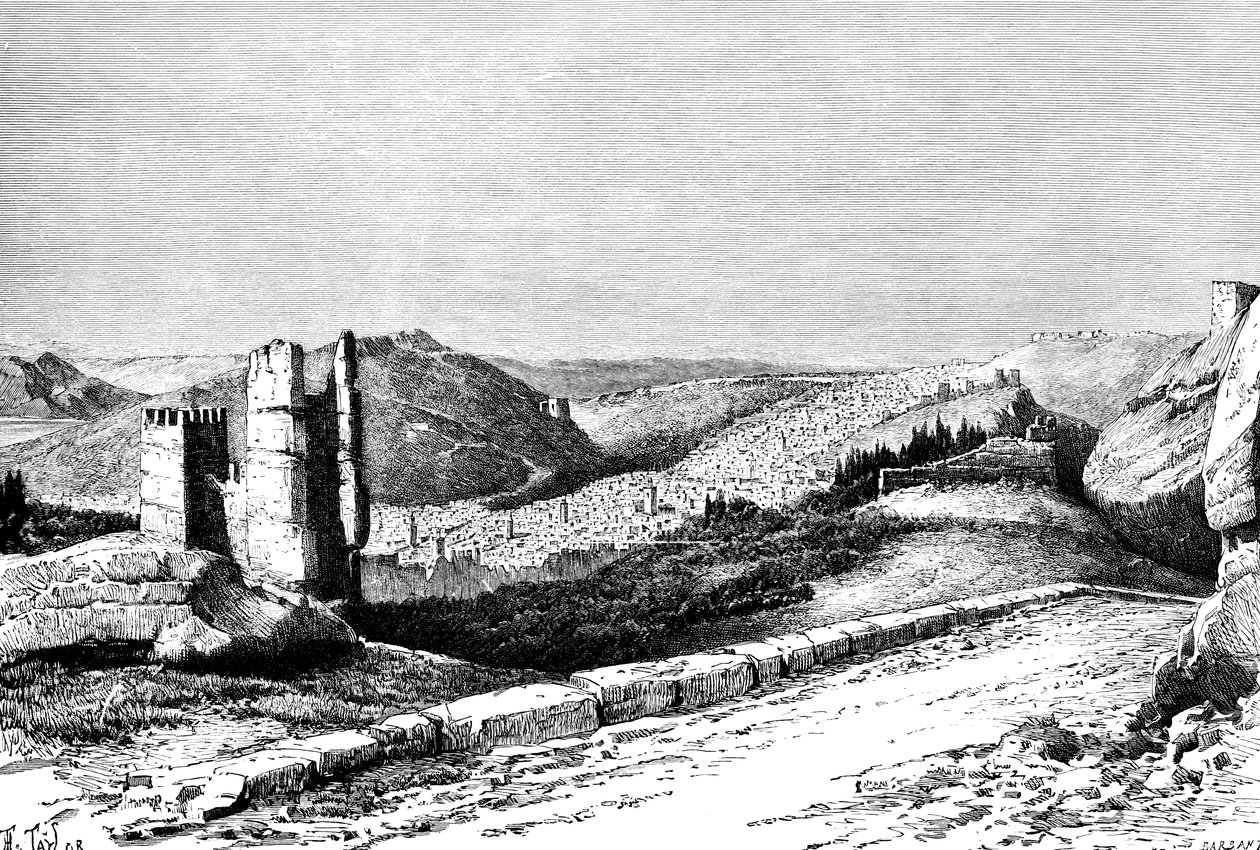 Fes, Marokko, 1895. tekijältä Taylor