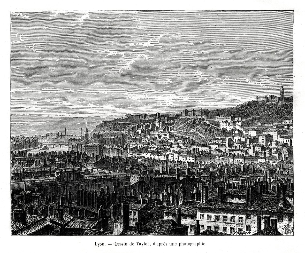Lyon, Ranska, 1800-luku tekijältä Taylor