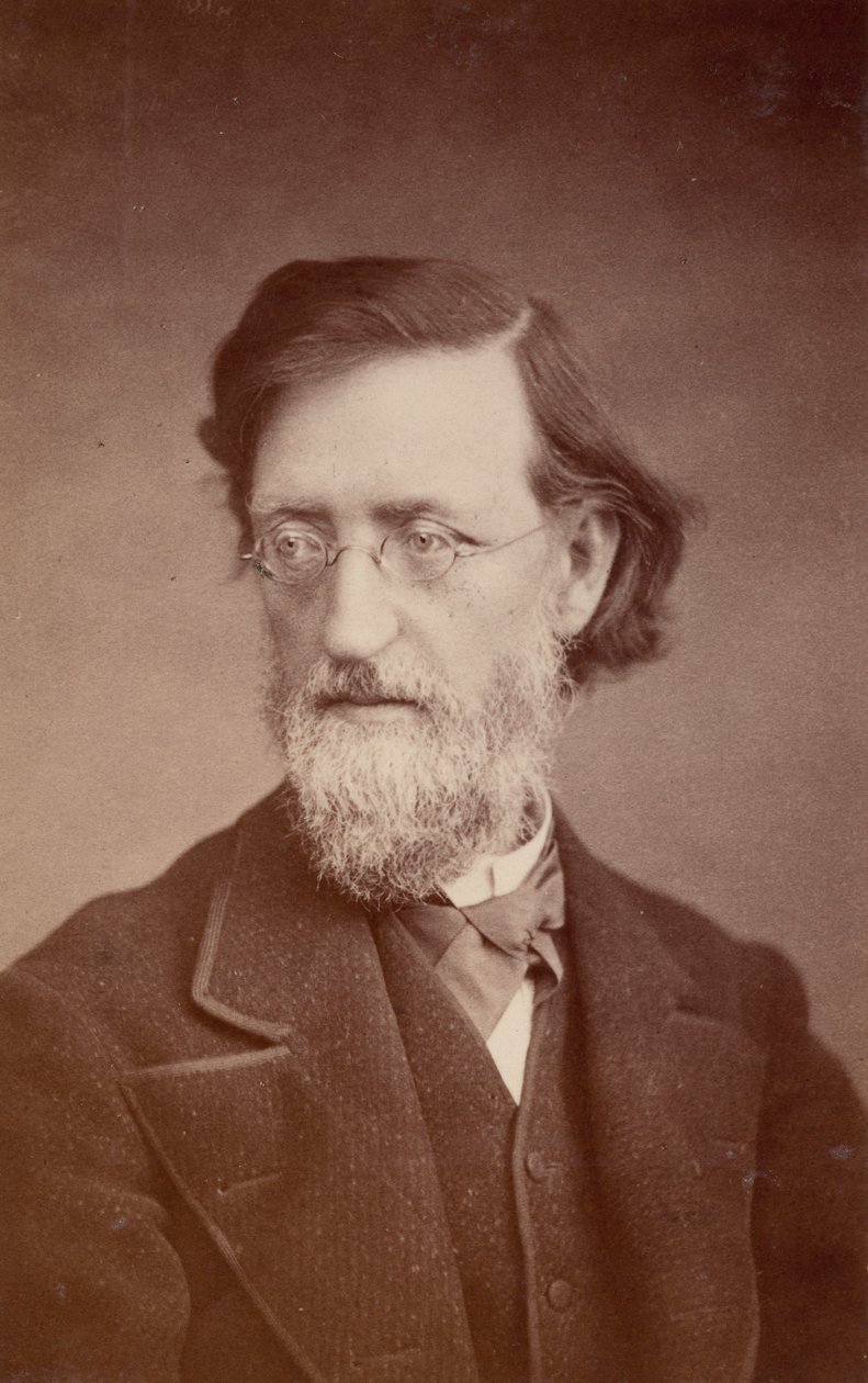 John Peter Lesleyn muotokuva 1819-1903, joulukuu 1875. tekijältä Taylor and Brown