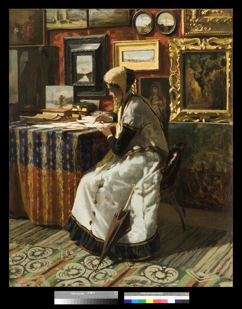 Kirje, 1867 tekijältä Telemaco Signorini