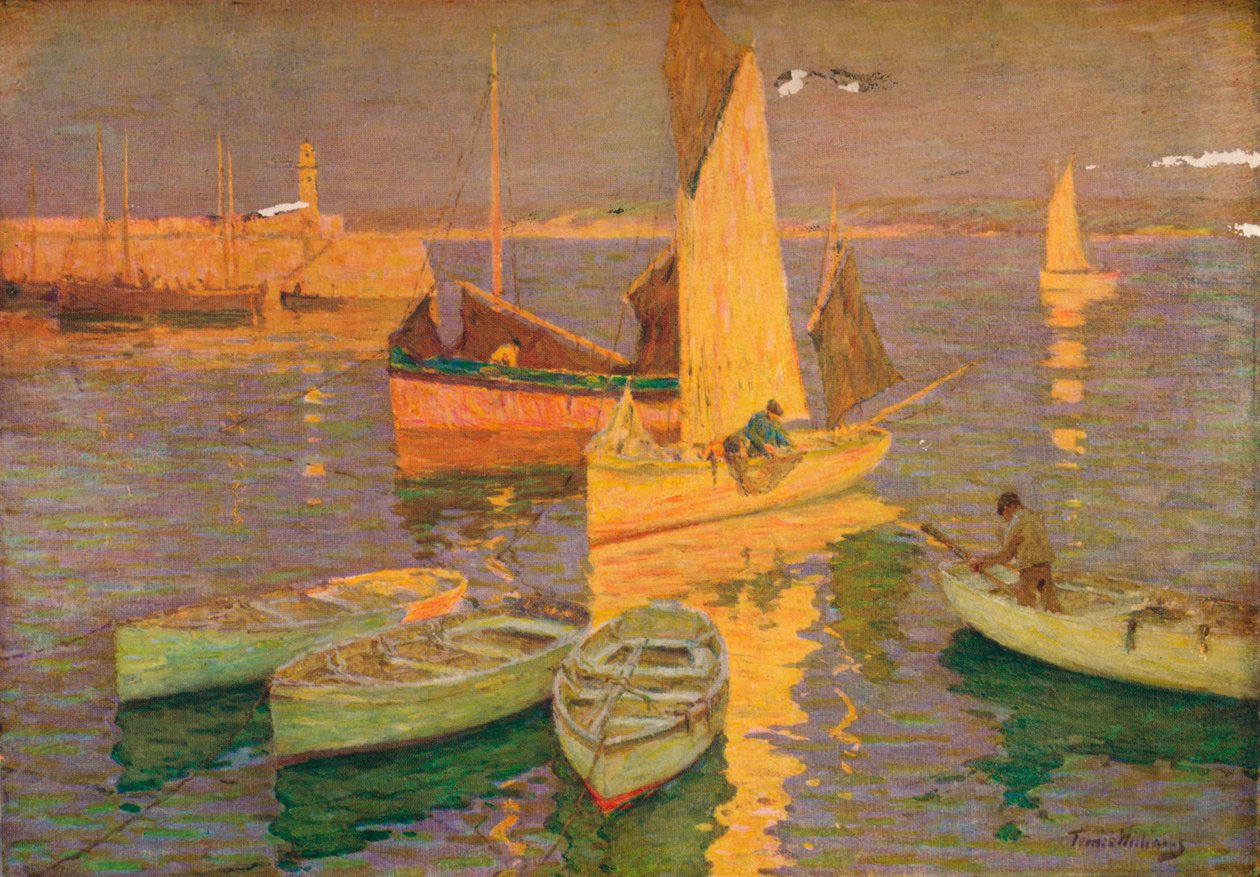 Sunset Glow, St. Ives, 1925 tekijältä Terrick Williams