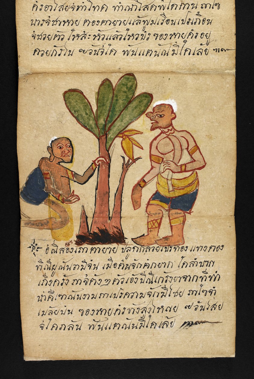 Tai. 16482, f.21 "Satra"  Ennakoinnista ja neuvoista onnelliseen ja terveelliseen elämään (taittokirja) tekijältä Thai School