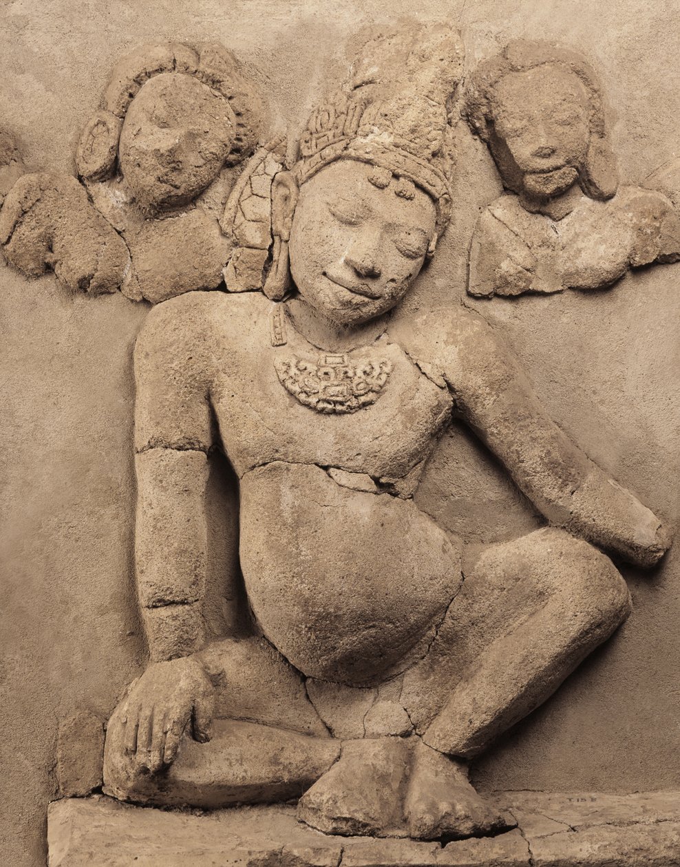 Helpotus, Chedi Chula Pathom, Dwaravati School (Stucco) tekijältä Thai School
