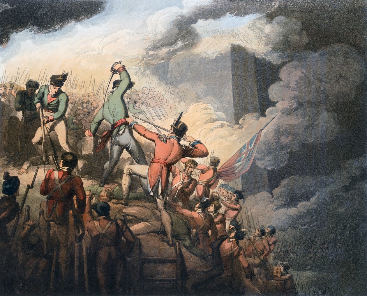 Badajozin taistelu, Espanja, 6. huhtikuuta 1812 1819 tekijältä Thales Fielding