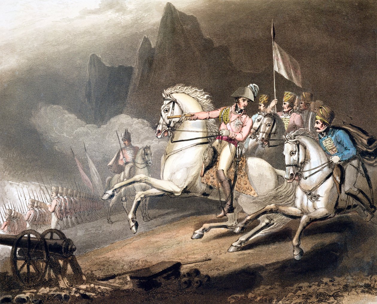 Pyreneiden taistelu, Espanja, 28. heinäkuuta 1813 1819 tekijältä Thales Fielding