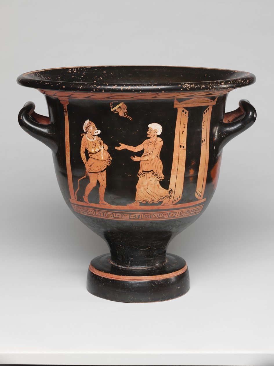 Punahahmoinen Bell Krater (terrakotta) tekijältä The McDaniel Painter The McDaniel Painter