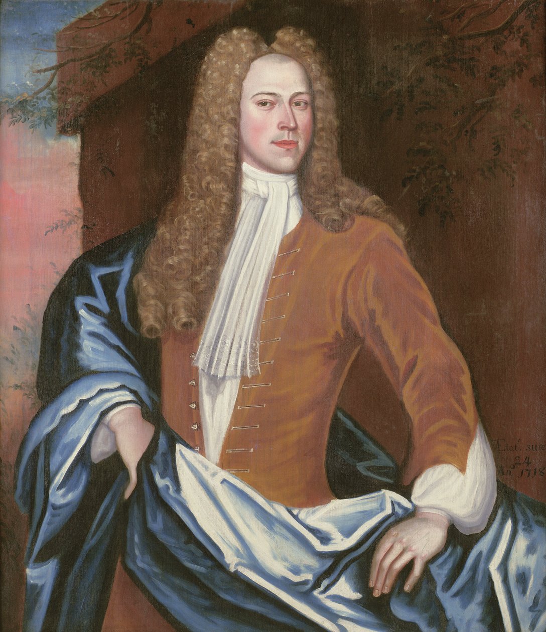 Johannes de Peyster III, 1718 tekijältä The Schulyer Painter