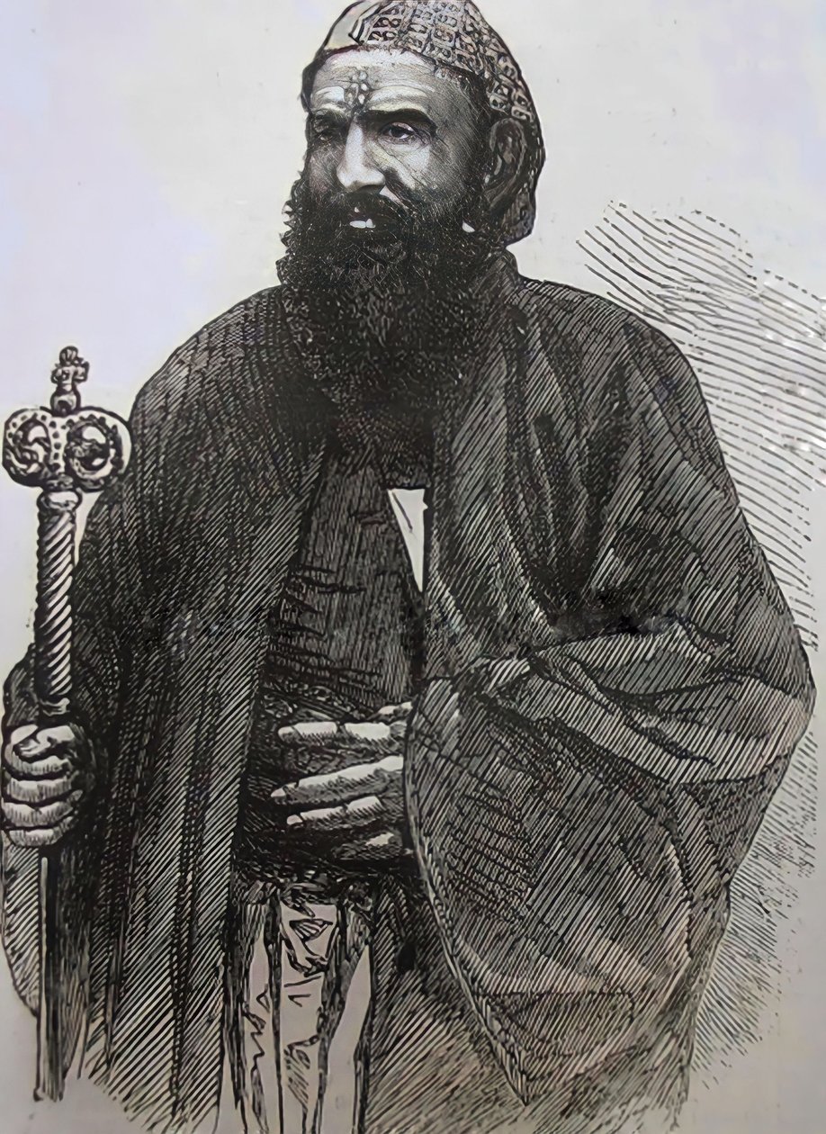 Athanasius Stephanos, syyrialainen ortodoksinen piispa tekijältä The Illustrated London News