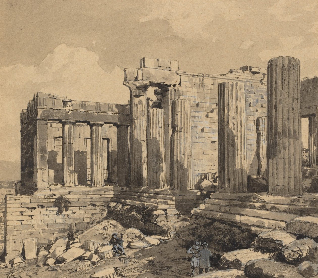 Propyleum, 1890. tekijältä Themistocles von Eckenbrecher