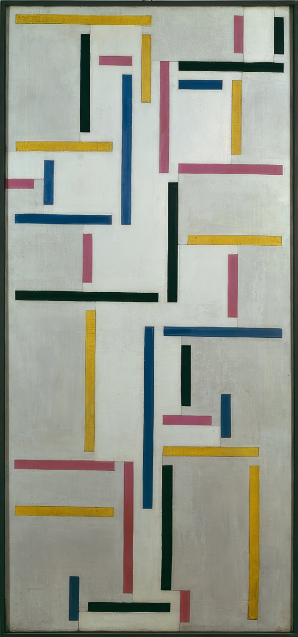 Rhythmus eines russischen Tanzes tekijältä Theo van Doesburg
