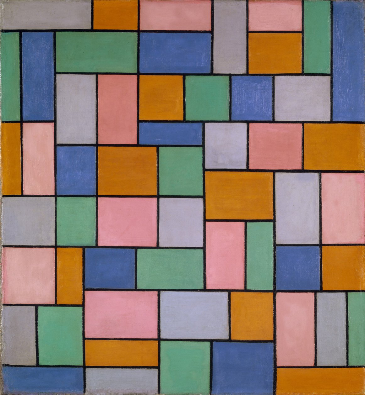 Sävellys dissonansseissa, 1919. tekijältä Theo van Doesburg