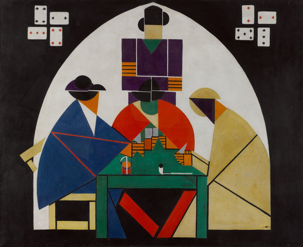Kortinpelaajat tekijältä Theo van Doesburg
