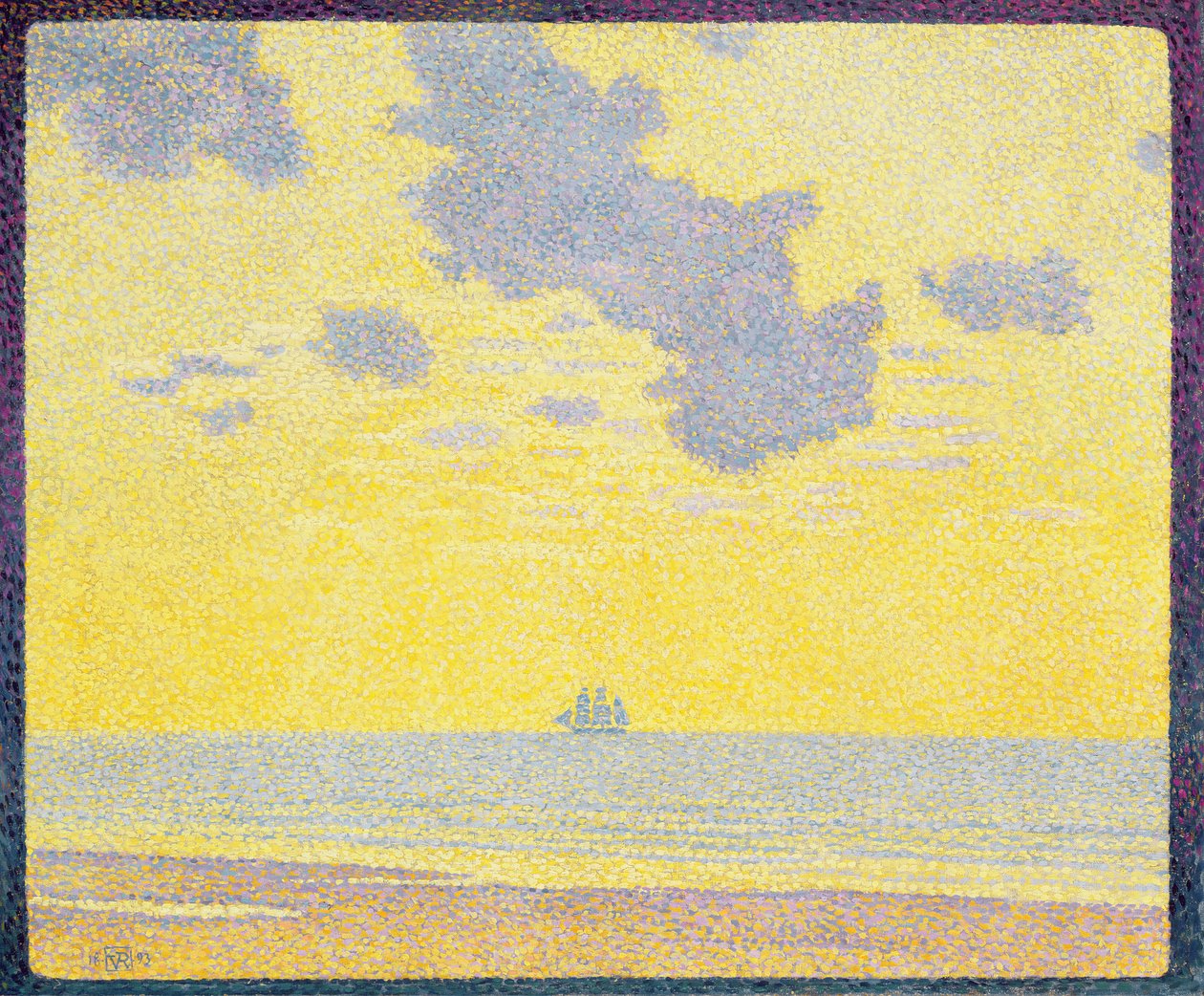 Isot Pilvet tekijältä Théo van Rysselberghe