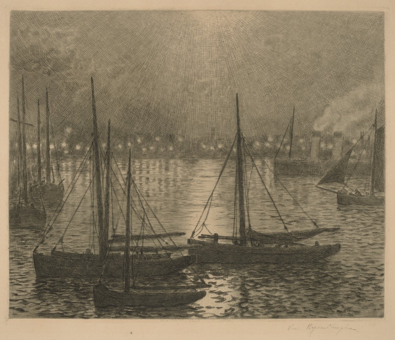 Boulogne tekijältä Théo van Rysselberghe
