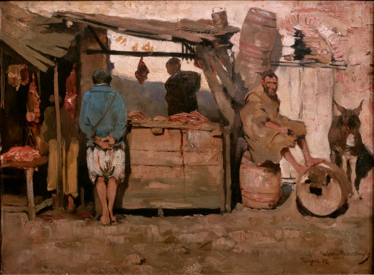 Teurastamo Tangerissa tekijältä Théo van Rysselberghe
