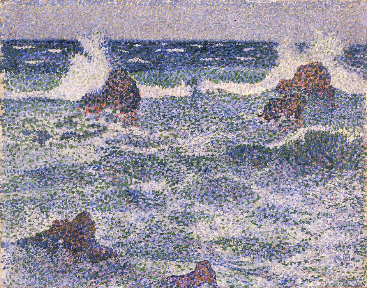 Meren tekijältä Théo van Rysselberghe