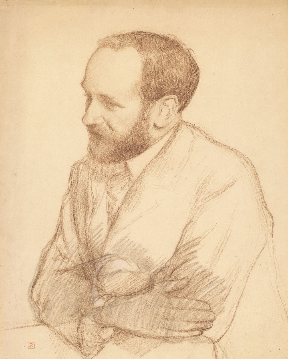 Henri Ghéonin muotokuva tekijältä Théo van Rysselberghe