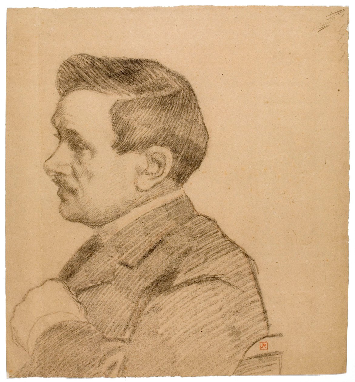 Maurice Maeterlinckin muotokuva tekijältä Théo van Rysselberghe