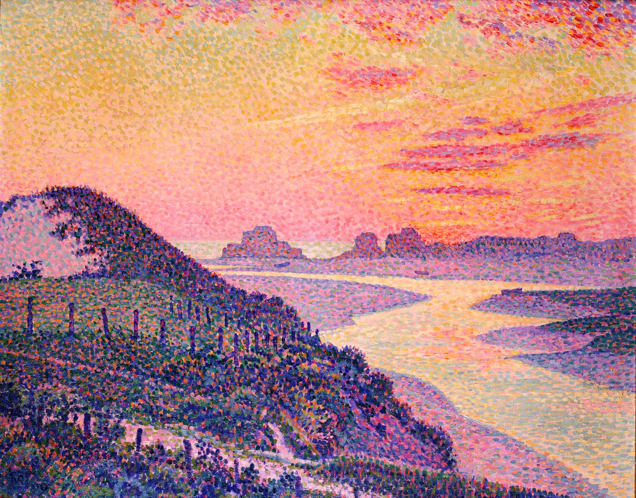 Auringonlasku Ambleteusessa, Pas-de-Calais
