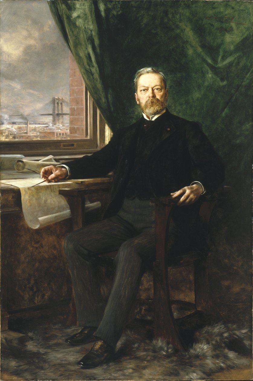 Muotokuva Washington A. Roeblingista, 1899 tekijältä Theobald Chartran
