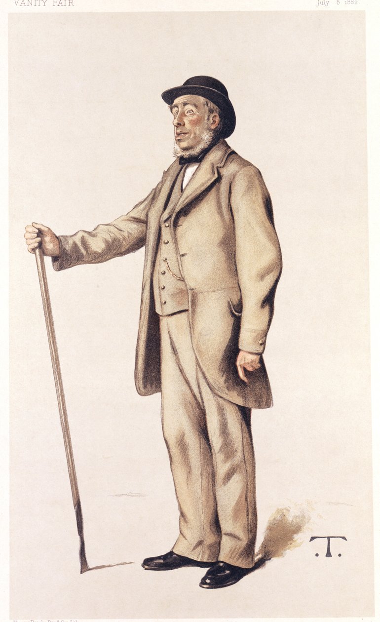 Sir John Lawes, englantilainen tieteellinen maanviljelijä, 1882. tekijältä Theobald Chartan