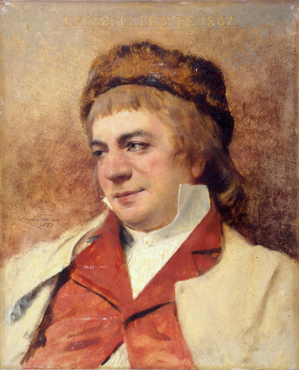 Frédéric Fèbvren muotokuva 1835-1916, 1883. tekijältä Theobald Chartran