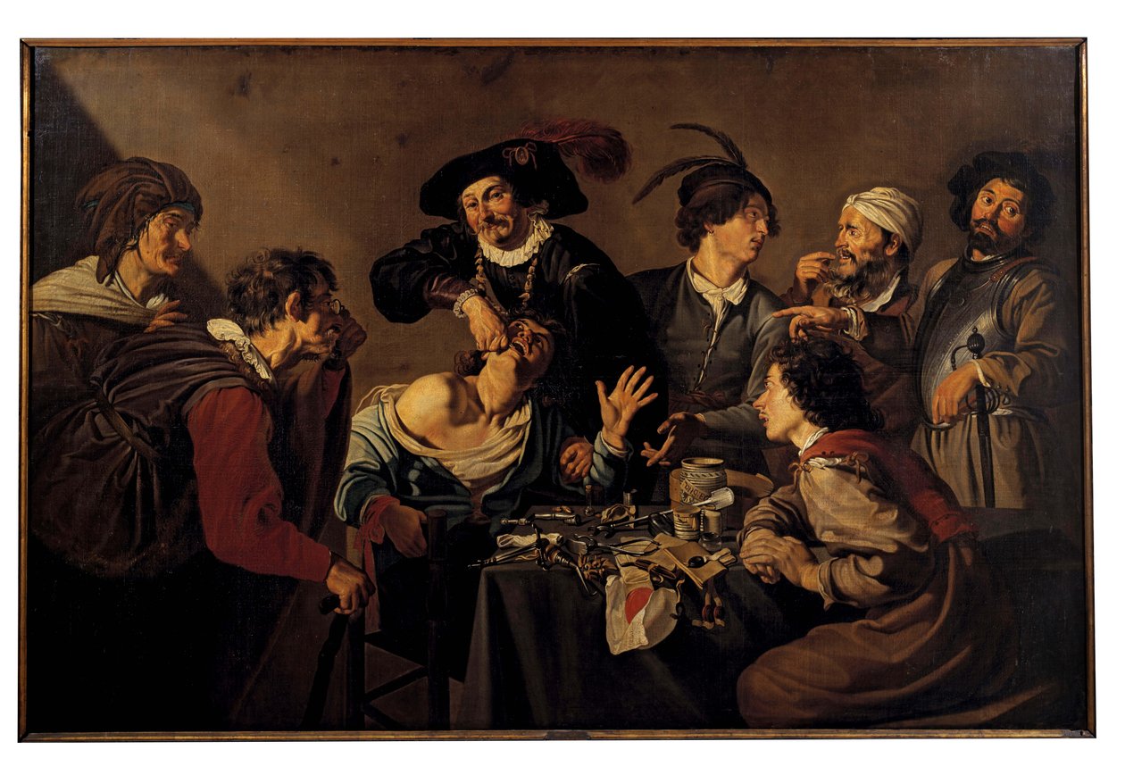 Hammastenkiristäjä tekijältä Theodoor Rombouts
