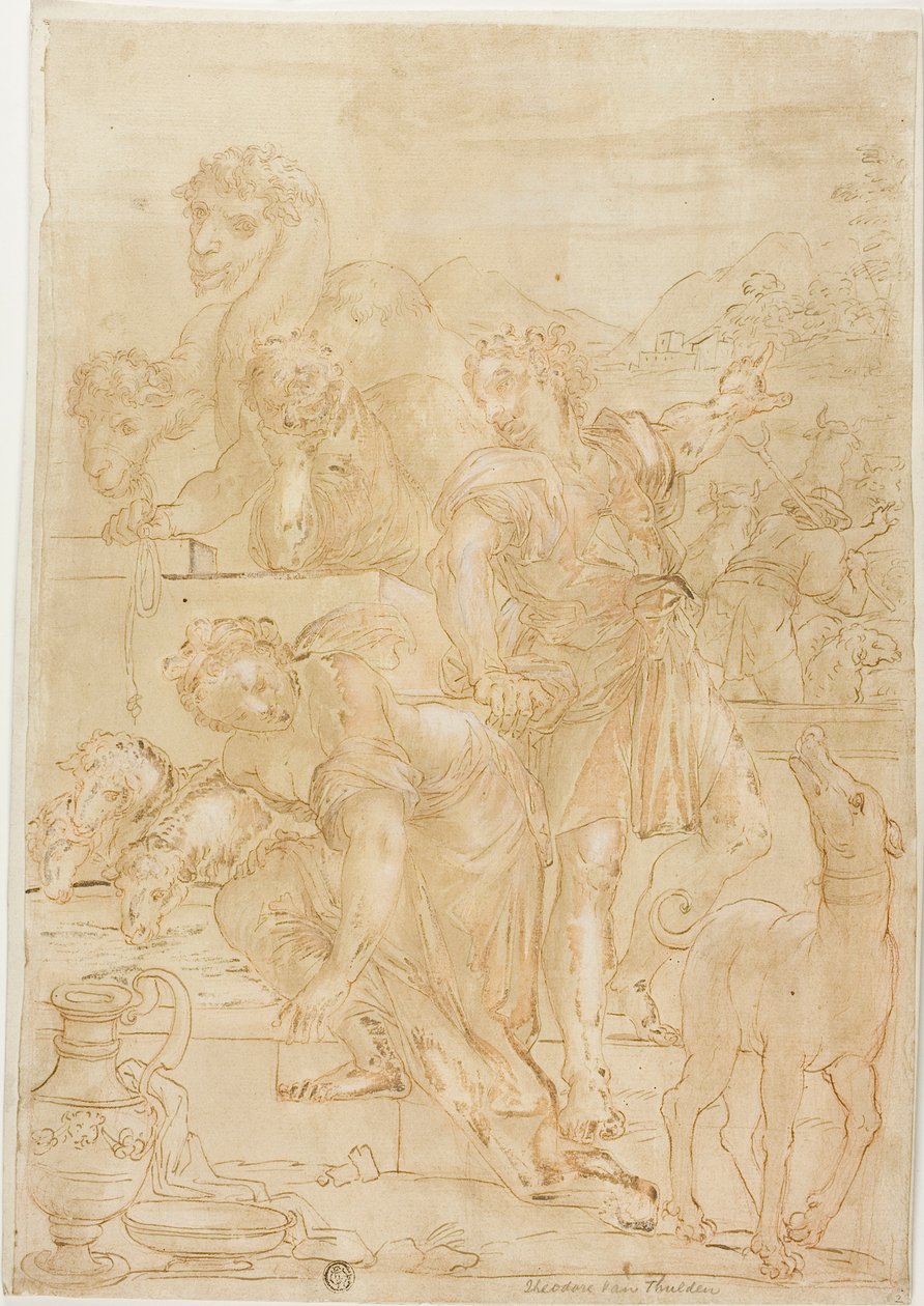 Isaac ja Rebecca Wellissä tekijältä Theodoor van Thulden
