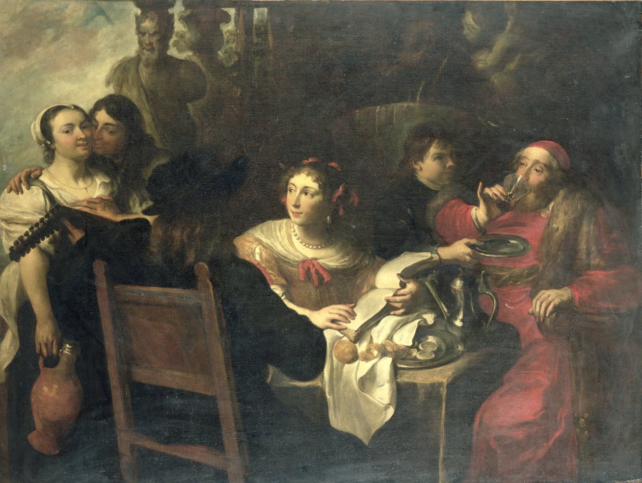 Rikkaan miehen juhla tekijältä Theodor Rombouts