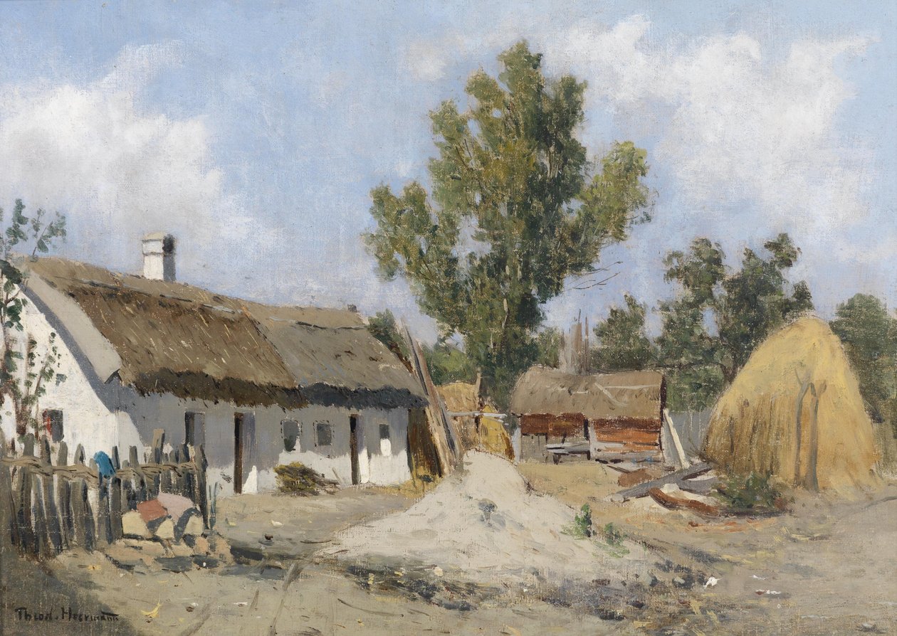 Ein Bauernhof tekijältä Theodor von Hormann