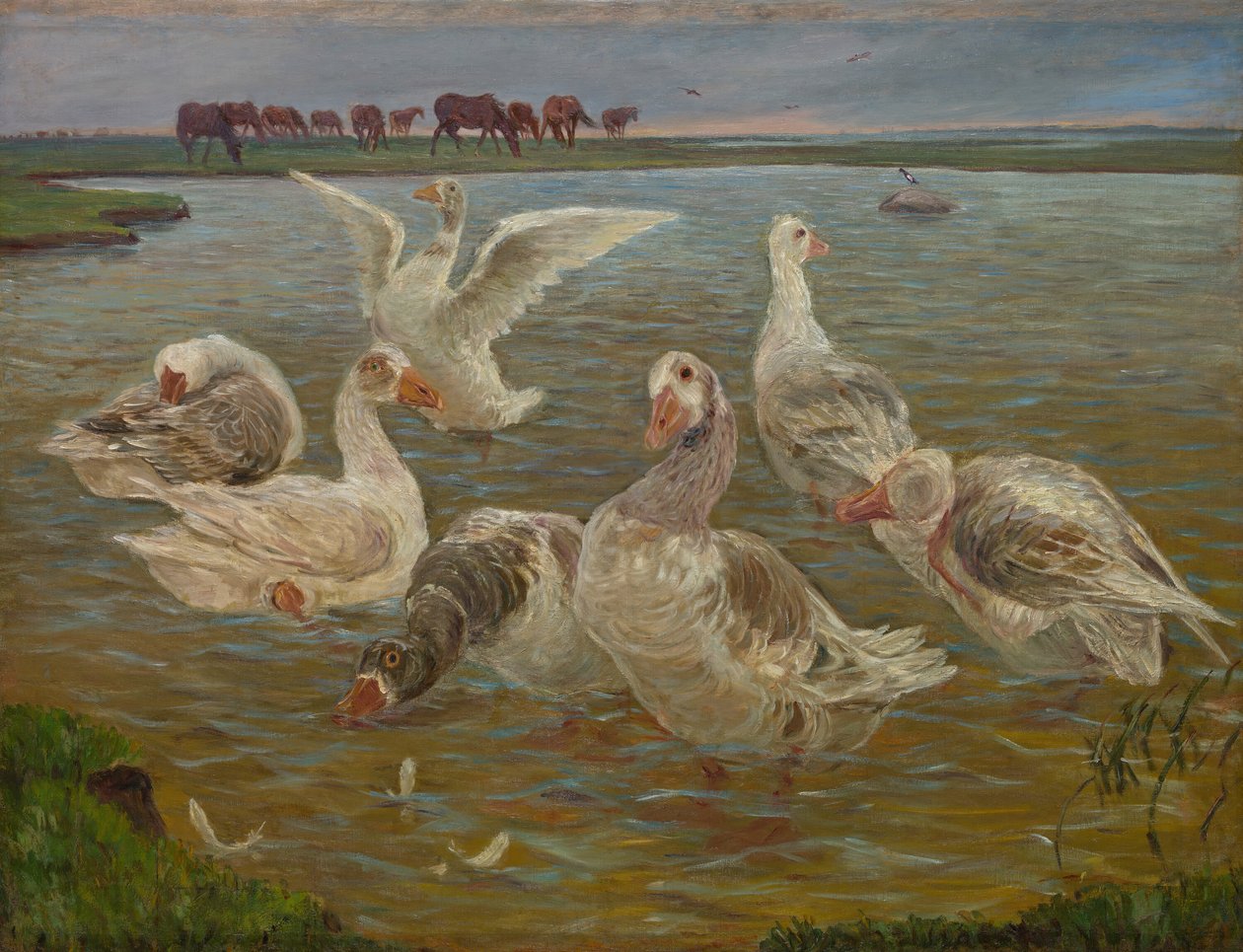 Hanhet, 1897. tekijältä Theodor Esbern Philipsen