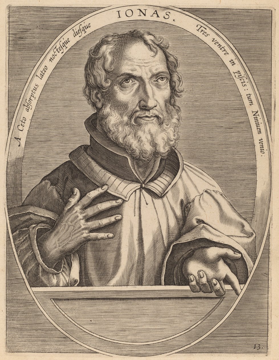 Niin tekijältä Theodor Galle after Jan van der Straet