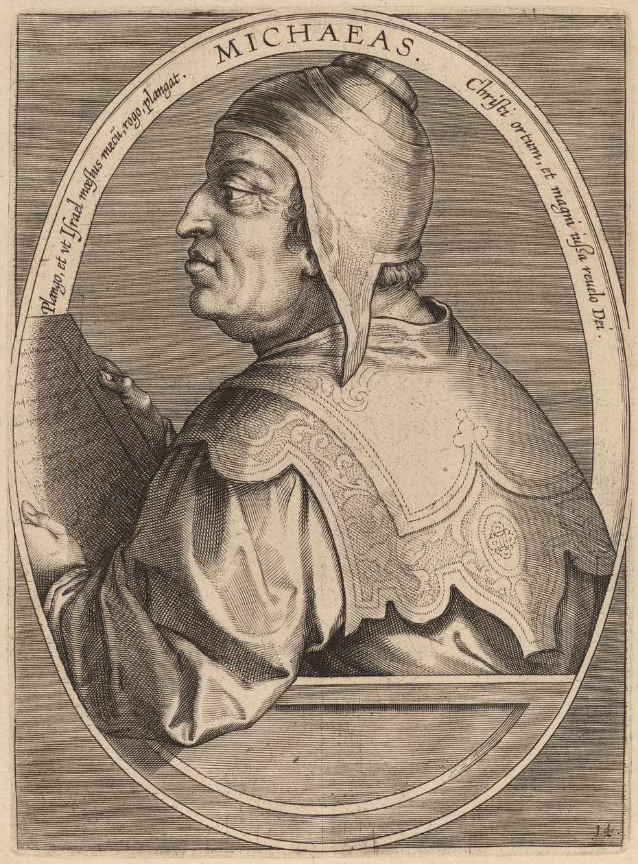 Michaeas tekijältä Theodor Galle after Jan van der Straet
