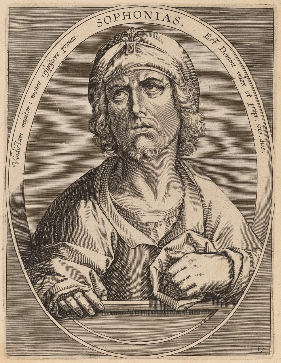 Sophonias tekijältä Theodor Galle after Jan van der Straet