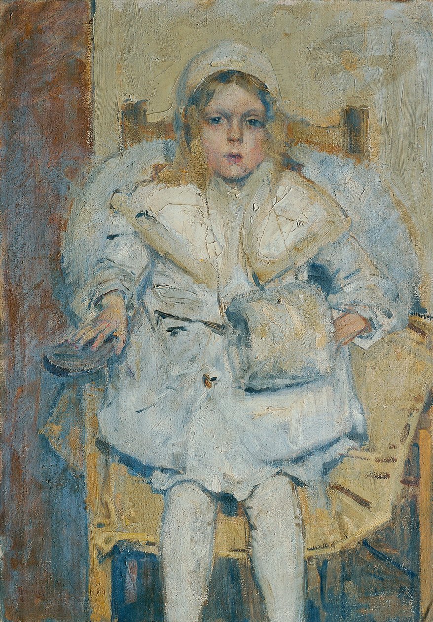 tytön muotokuva tekijältä Theodor Hummel