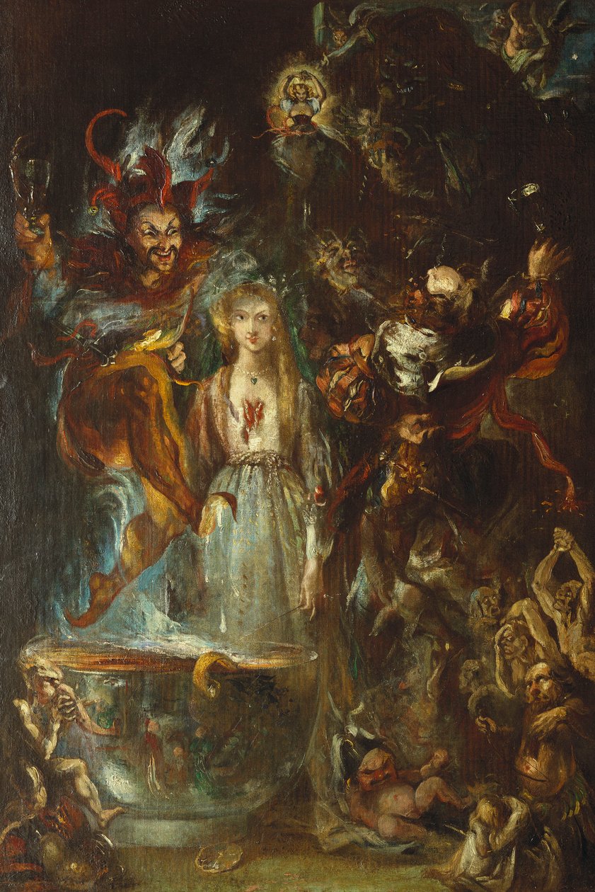 Fantasia Goethen "Faustiin", 1834 tekijältä Theodor M. von Holst
