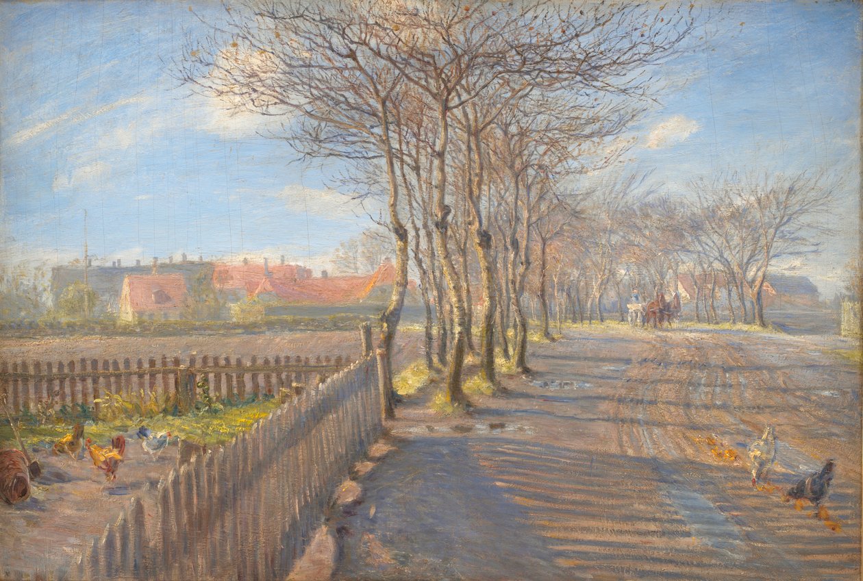 Country Lane puita. Kastrup tekijältä Theodor Philipsen