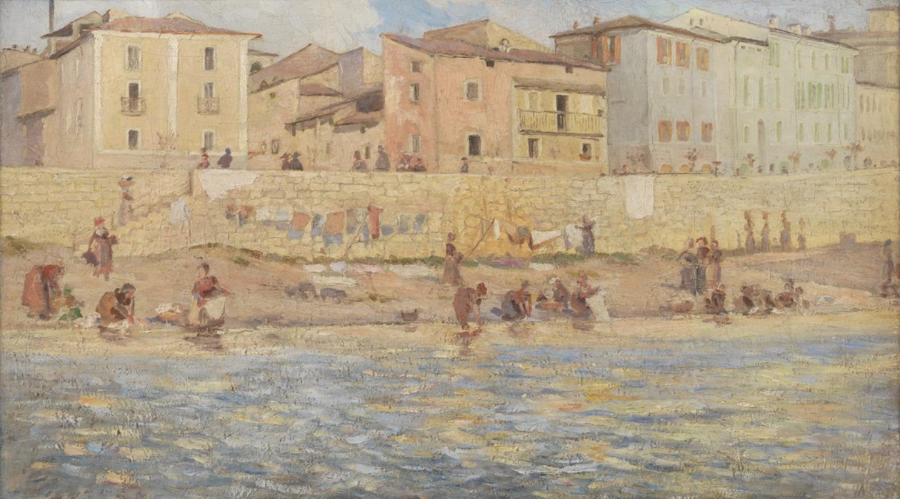 Liri-joki. Italia tekijältä Theodor Philipsen