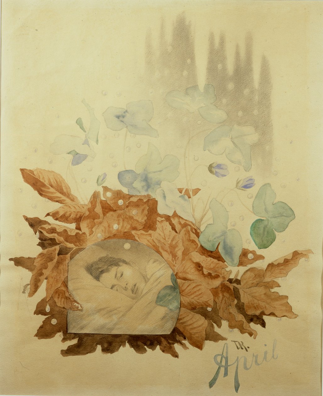 huhtikuu tekijältä Theodor Kittelsen