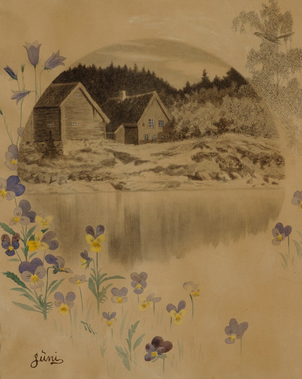 kesäkuuta tekijältä Theodor Kittelsen