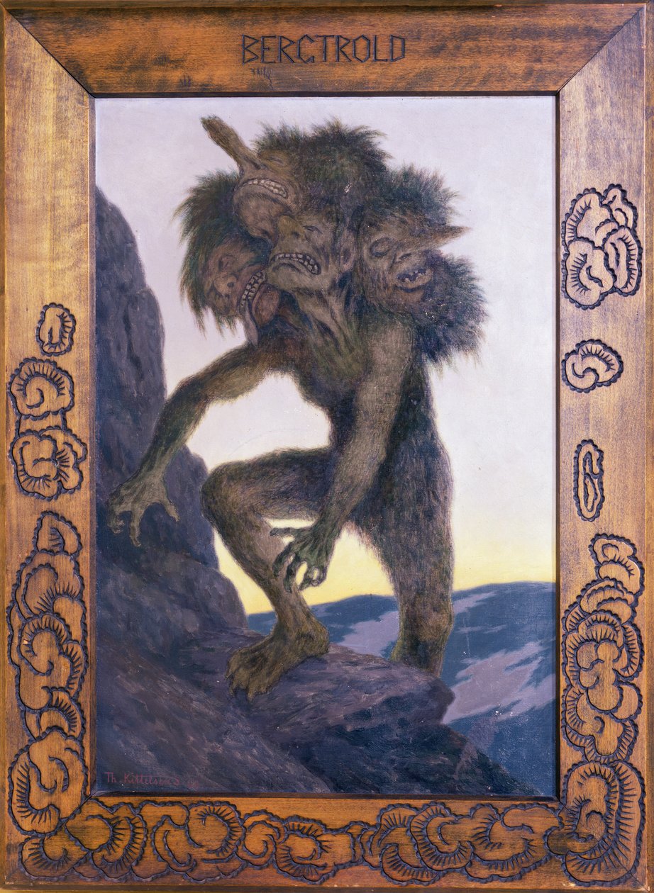 Vuoristopeikko tekijältä Theodor Kittelsen