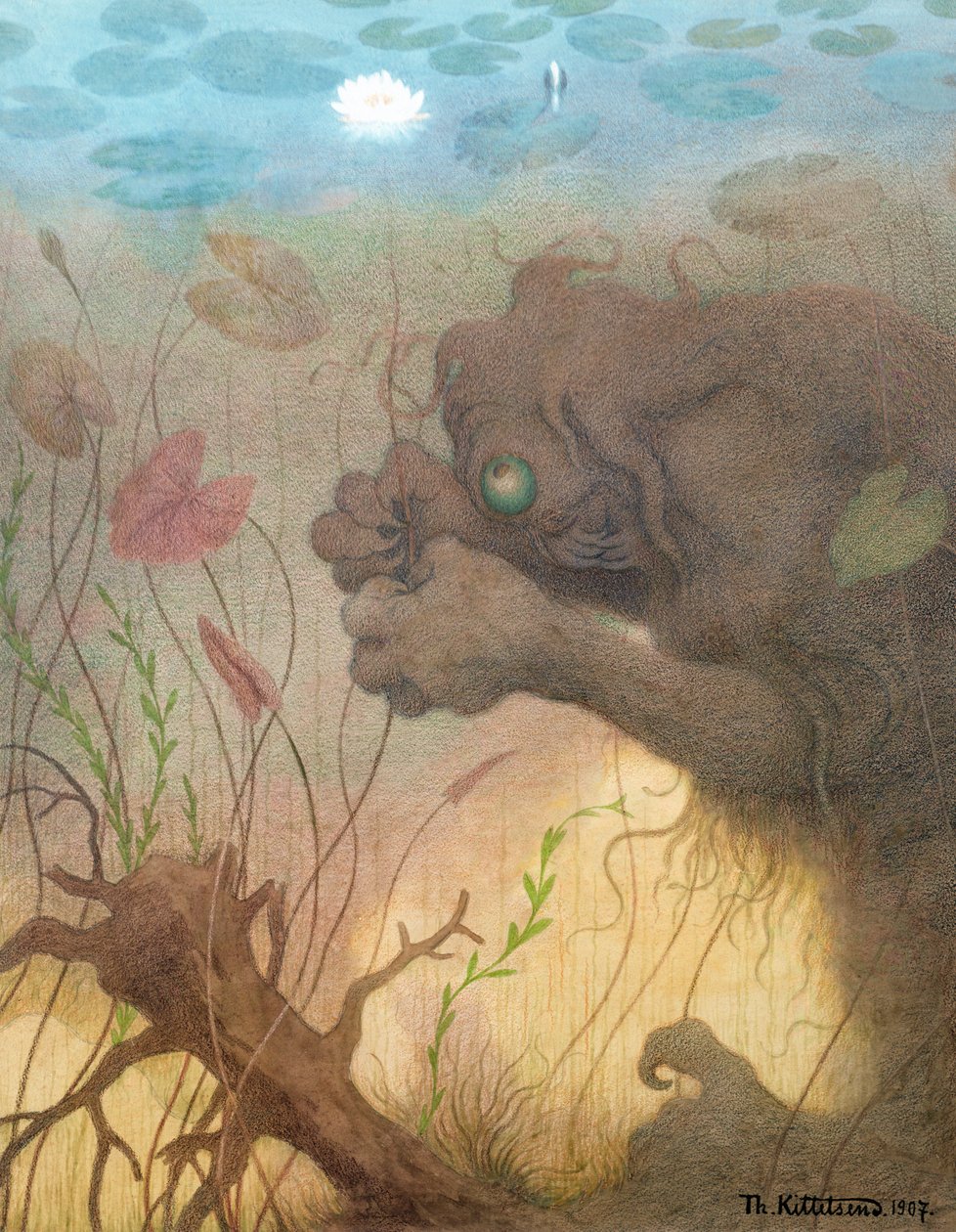 Nocks Kalastus tekijältä Theodor Kittelsen