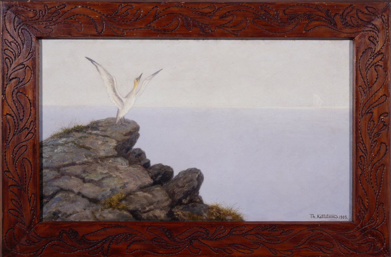 Oeus harppu tekijältä Theodor Kittelsen