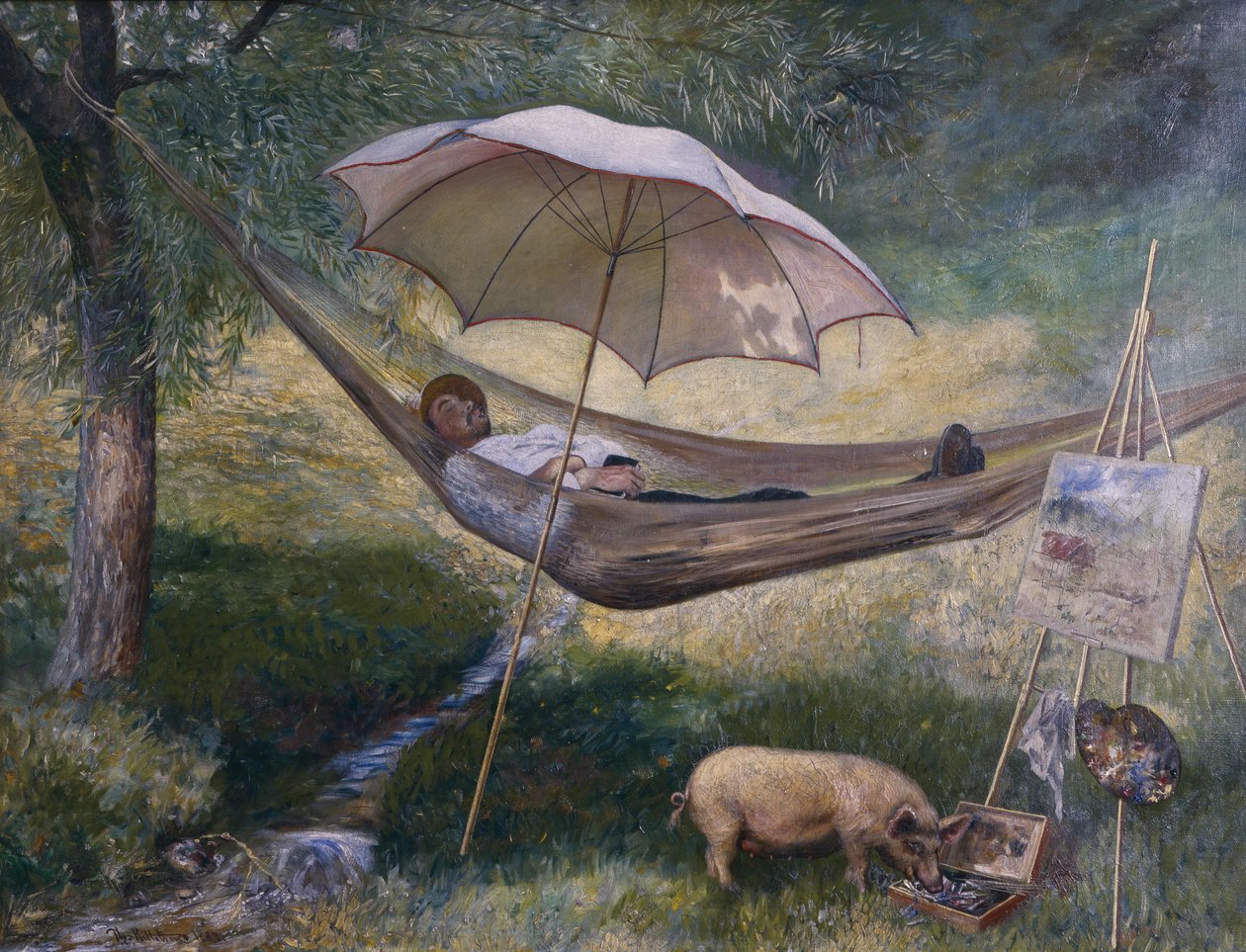 Omakuva tekijältä Theodor Kittelsen