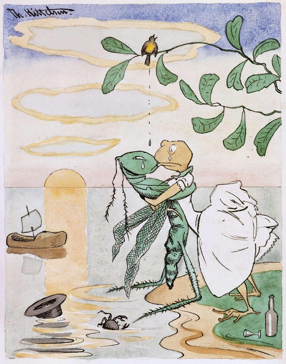 Sairas rakkaus tekijältä Theodor Kittelsen