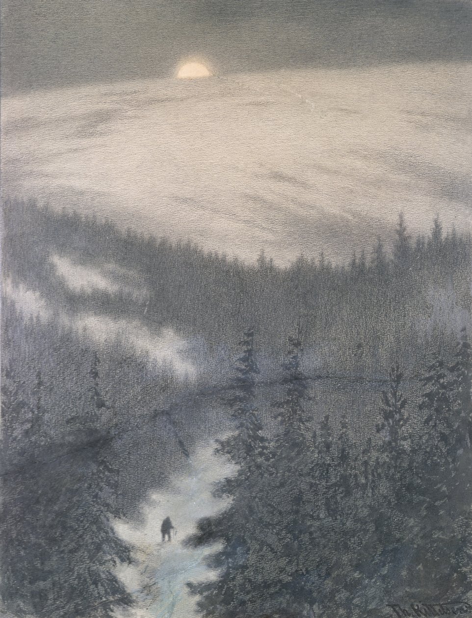 Pienviljelijä tekijältä Theodor Kittelsen