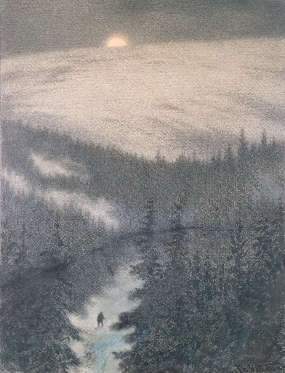 Pienviljelijä tekijältä Theodor Kittelsen