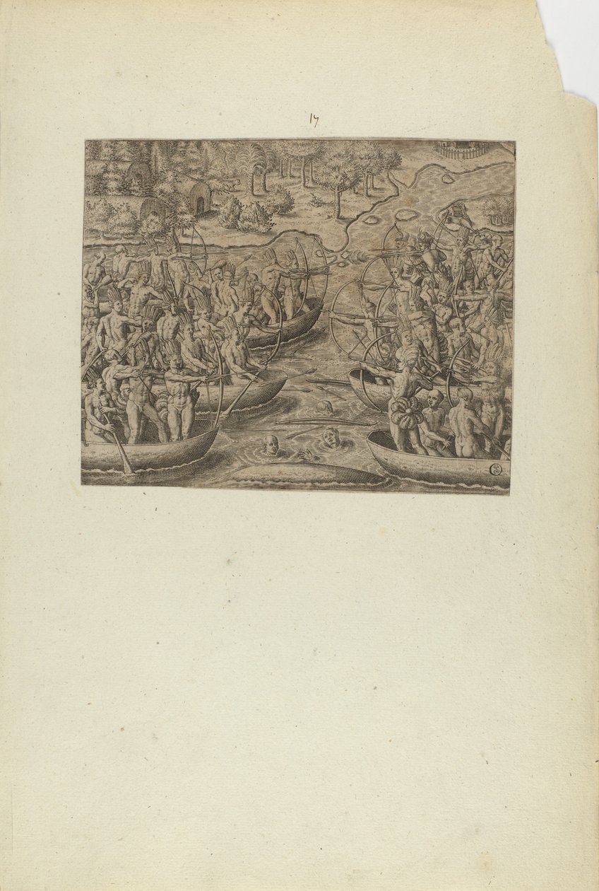 (Nimetön) (kirjasta Americae, osa kolme) tekijältä Theodor de Bry