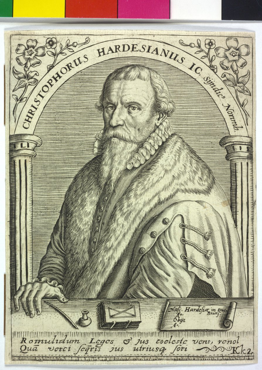Christoph Hardesheim tekijältä Theodor de Bry