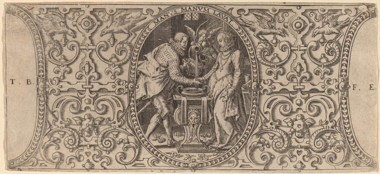 Ornamentti tekijältä Theodor de Bry